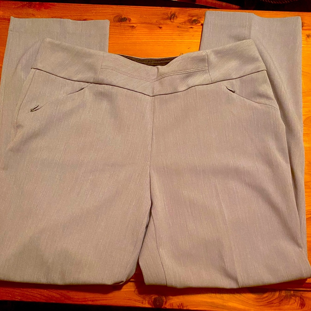 Nice Gray Pull On Dress Pants